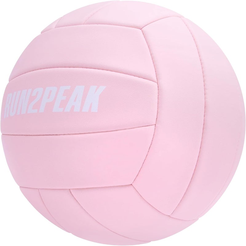 RUN2PEAK Soft Touch Volleyball Ball Gifts for Teen Girls Kids Youth Team Beginners Durable Volleyballs for Outdoor Indoor Beach Pool Water Play Official Size 5 Training Practice Volley Ball - Image 3
